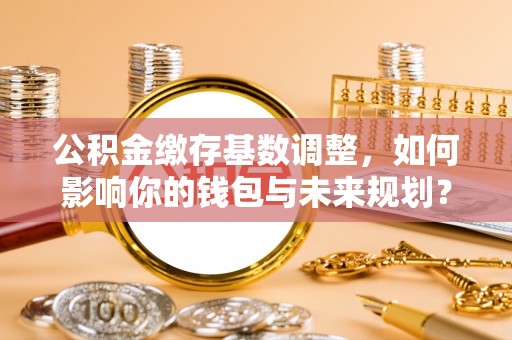 龟山公积金缴存基数调整，如何影响你的钱包与未来规划？