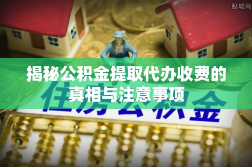 龟山揭秘公积金提取代办收费的真相与注意事项