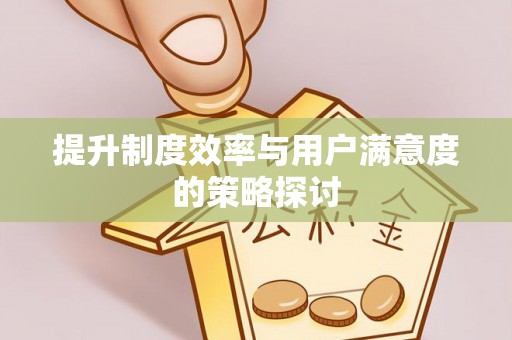 龟山提升制度效率与用户满意度的策略探讨